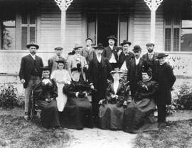 Longford House, group portrait at Phair Residence